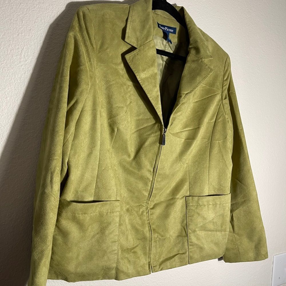 ‎Evan-Picone Chartreuse Jacket - Picture 5 of 8